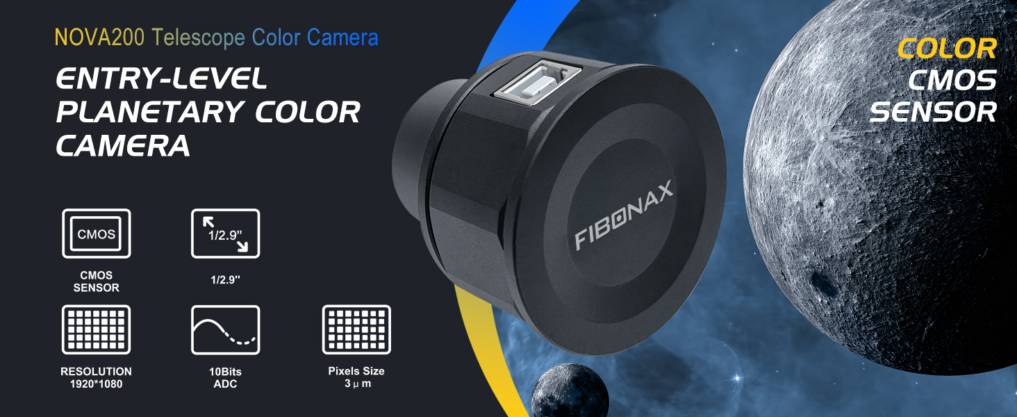Nova astronomy camera hero